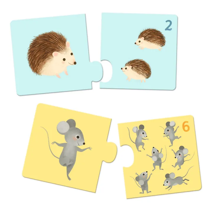Djeco Puzzles duo-trio Bébés Animaux