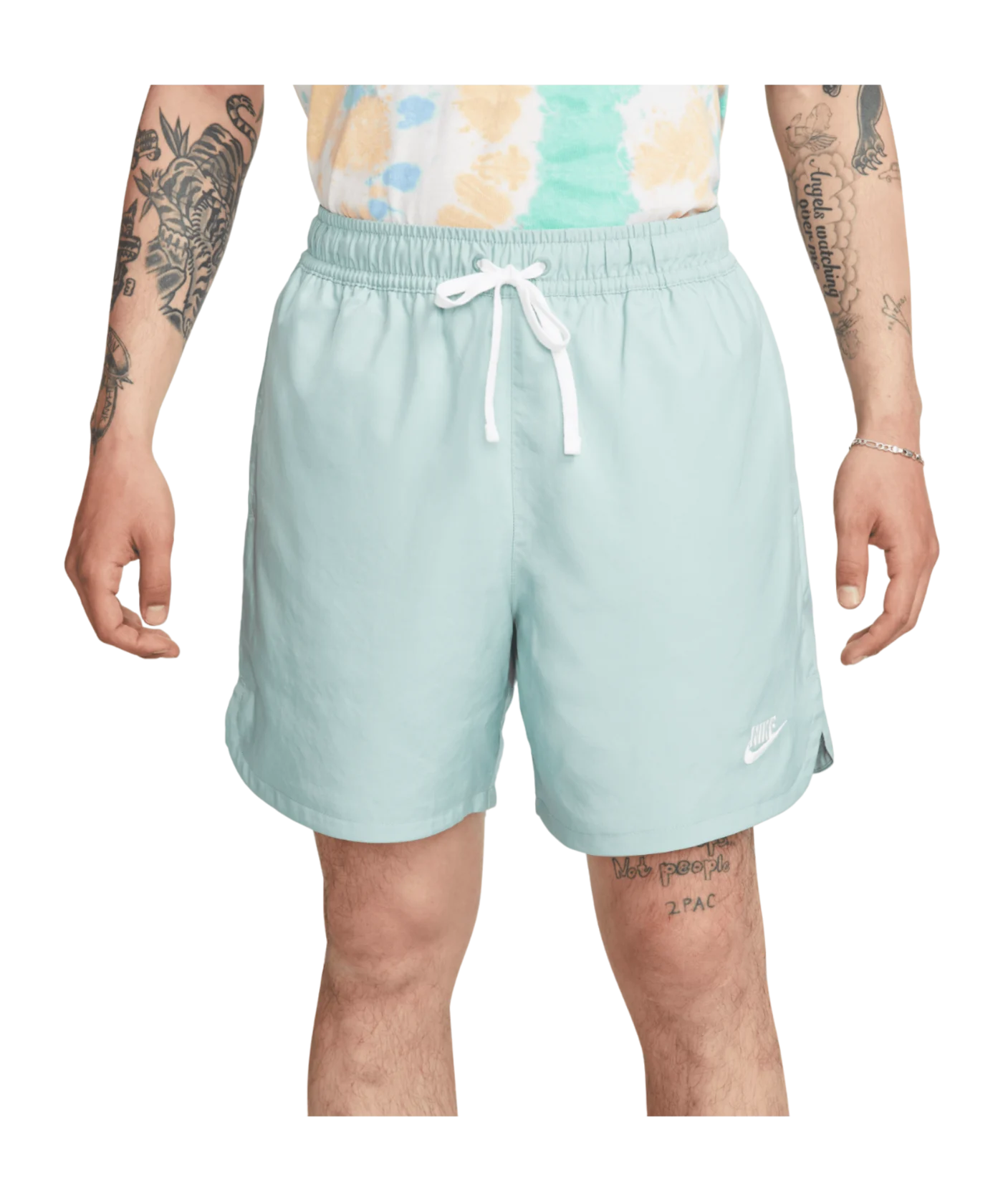 Nike Woven Lined Flow Short Blau Weiss F309