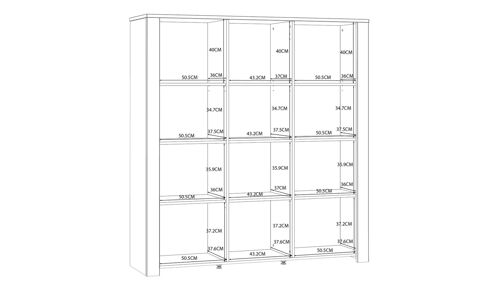 Highboard Toneo