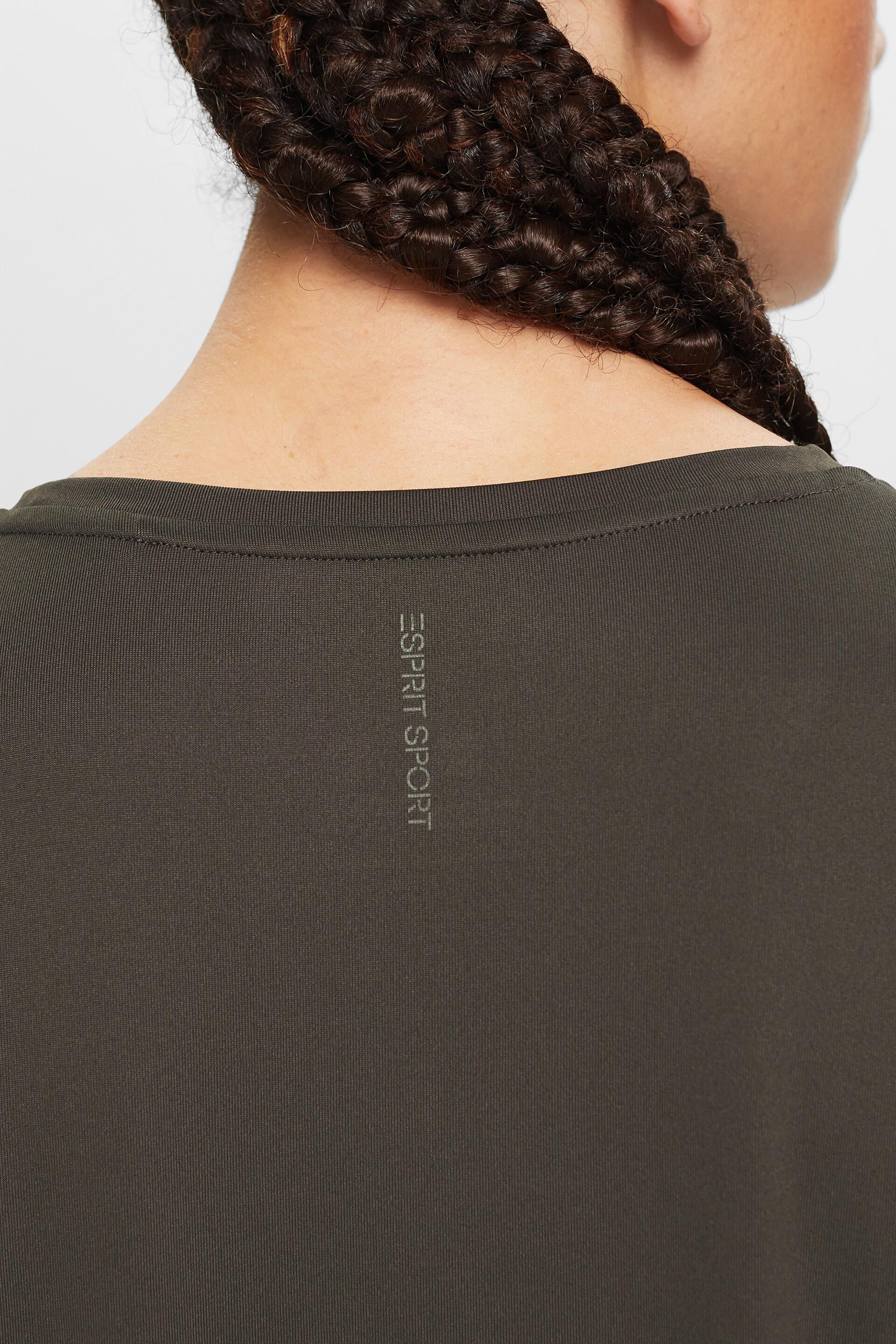 T-shirt de sport à encolure en V doté de la technologie E-DRY