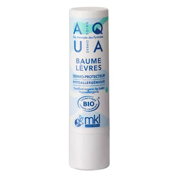 MKL Green Nature - Aqua : Baume à Lèvres Dermo-Protecteur BIO** 4g