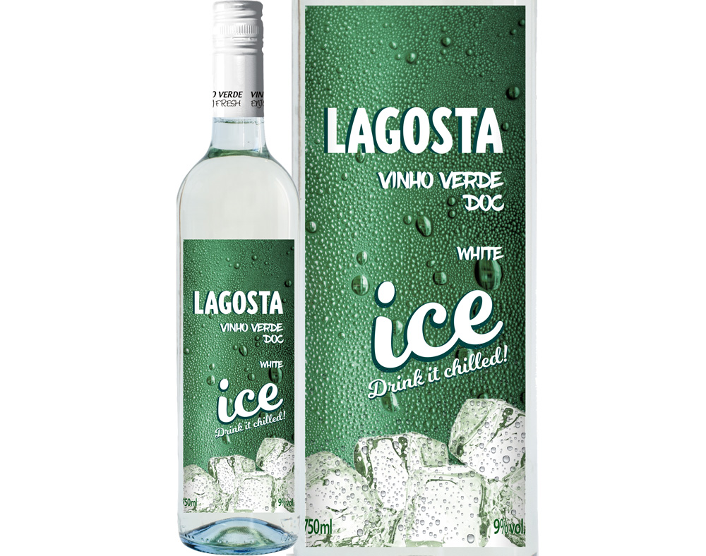 VINHO ROSÉ LAGOSTA ICE VINHO ROSÉ VERDE 0.75L