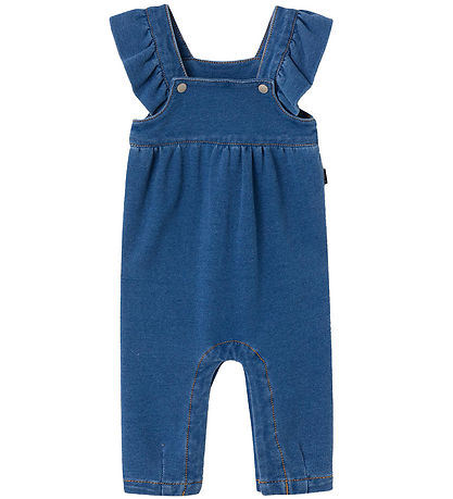 Name It Latzhosen - NbfHanna - Medium+ Blue Denim