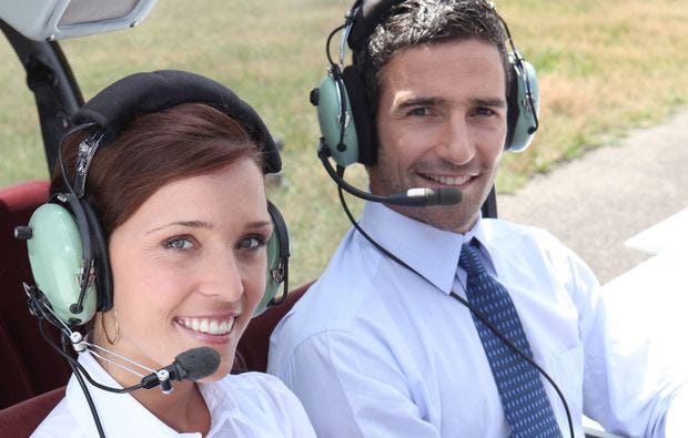 Romantik-Hubschrauber-Rundflug ab Trebbin als Geschenk