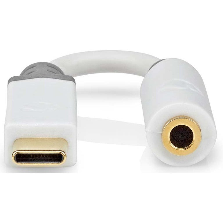 Nedis CCBW65950WT01 USB adapter USB-C male naar 3.5mm jack female 0.1m