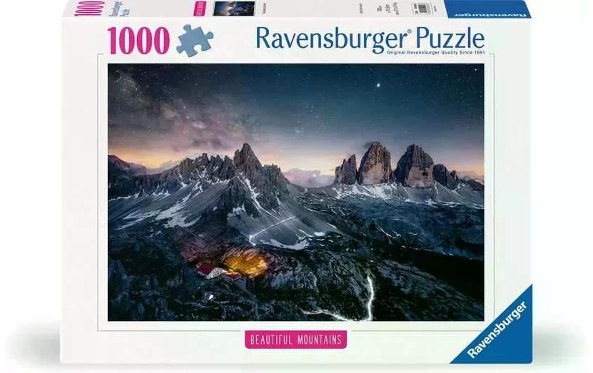 Puzzle Drei Zinnen, DolomitenKlassisches Puzzle