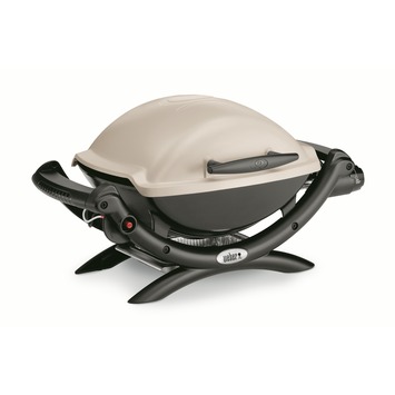 Weber Q1000 gasbarbecue metaal beige 42,5 x 32 cm