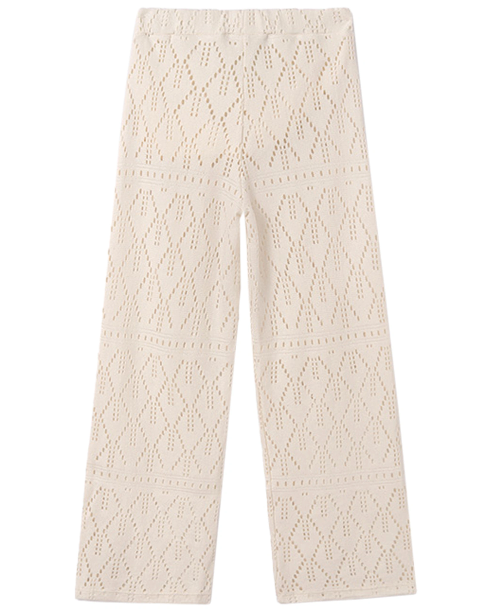 Stoffhose LOCHMUSTER in beige