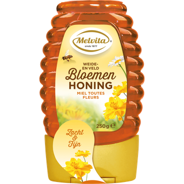 Melvita Weide- en Veld Bloemen Honing 250 g