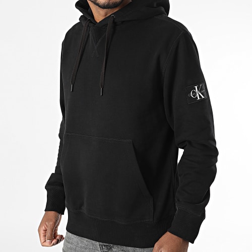 Sweat Capuche Badge 3430 Noir