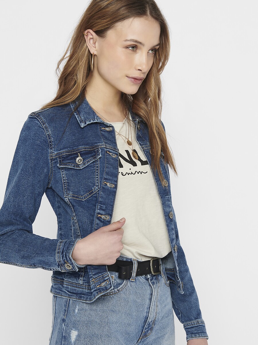 SOMENTE<br>Jeansvest, modelo recht