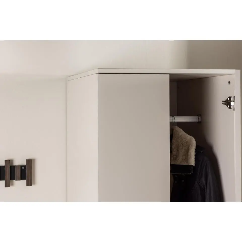 Svea - Tana garderobekast - 177 x 60 cm - beige