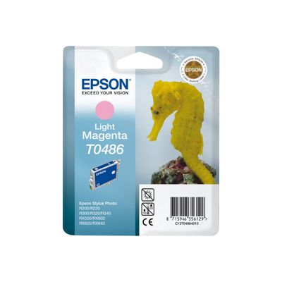 Epson T0486 Hippocampe - magenta clair - cartouche d'encre originale