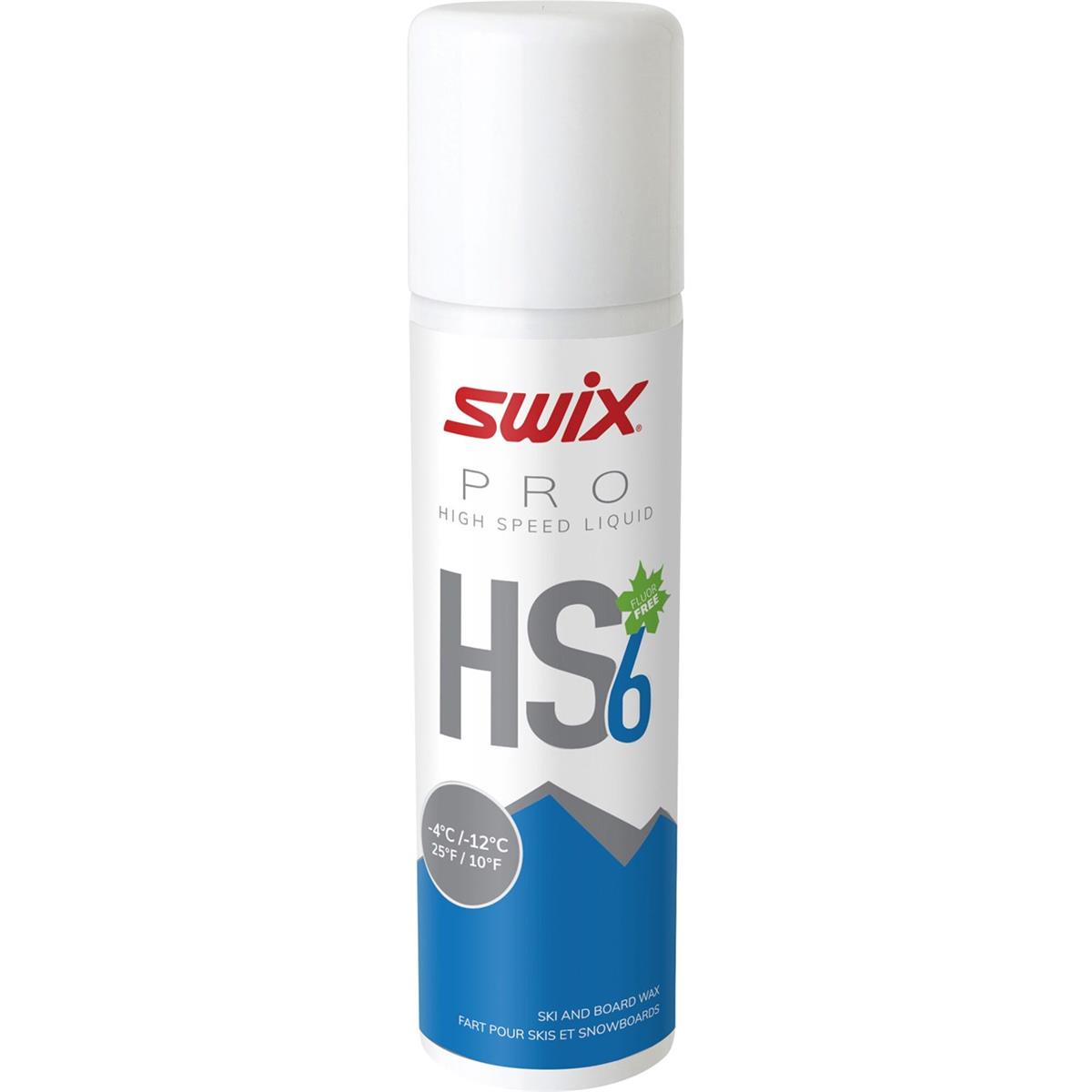 Swix High Speed 6 Liquid 125ml Spesielt utviklet for kalde forhold