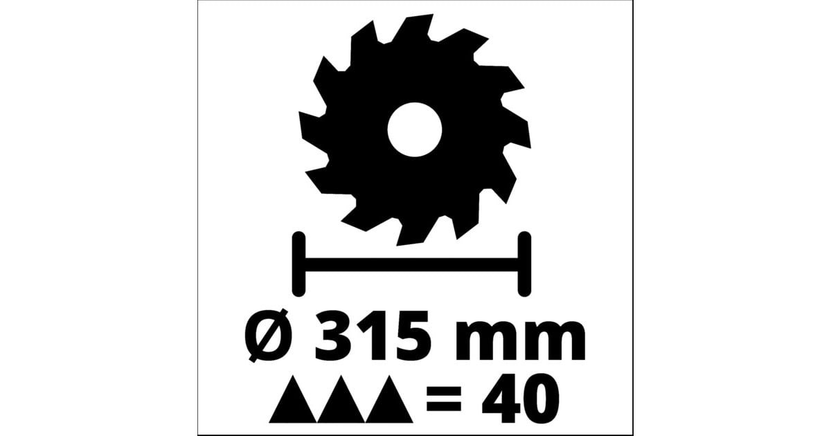 EINHELLZaagtafel TE-TS 315 U tafelcirkelzaag  (Rood/zwart)