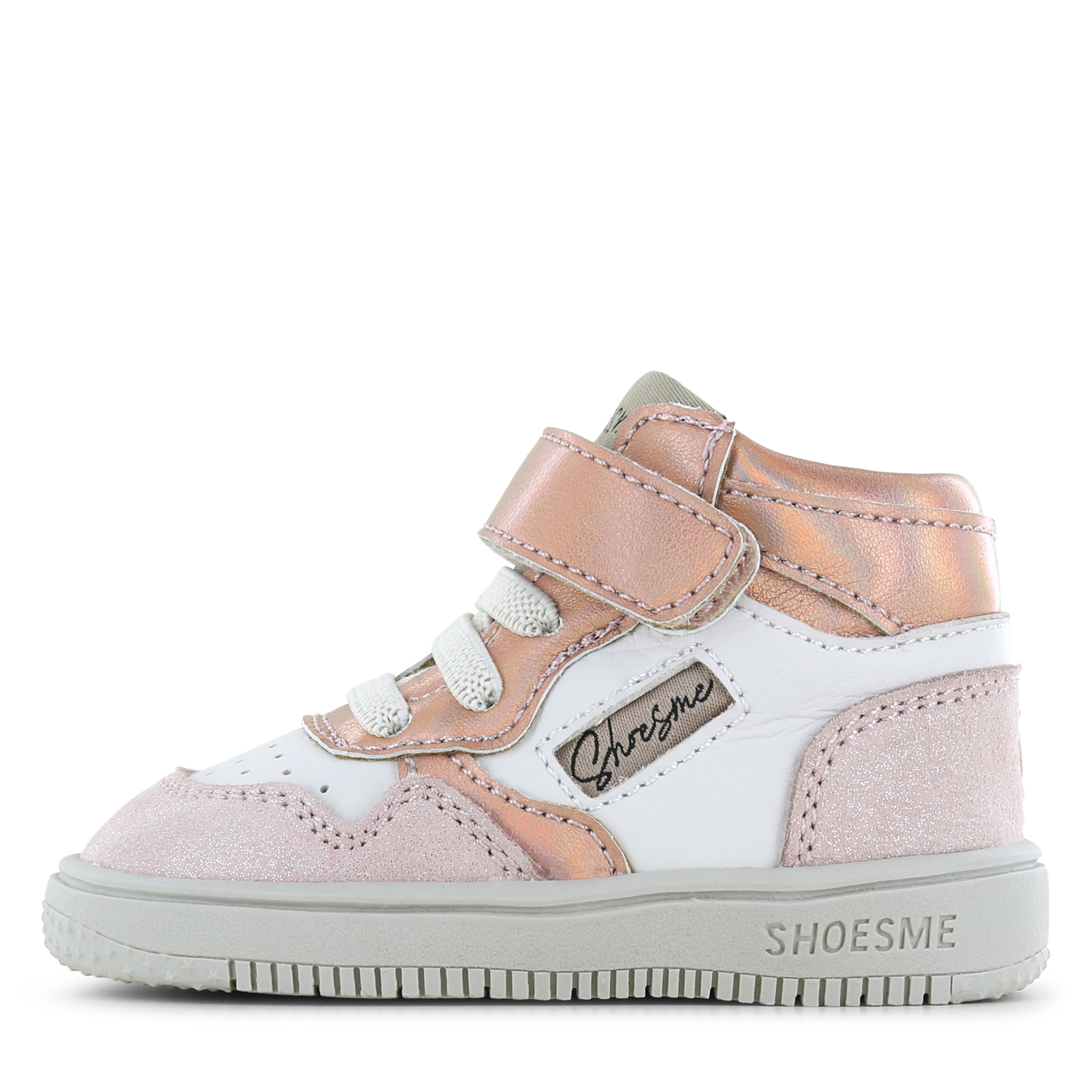 Shoesme weiß-rosa Sneaker