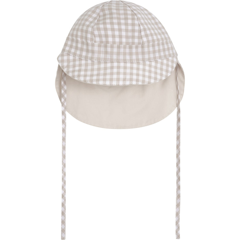 Køb Huttelihut White Pepper Sun Hat Check - Upf 40+