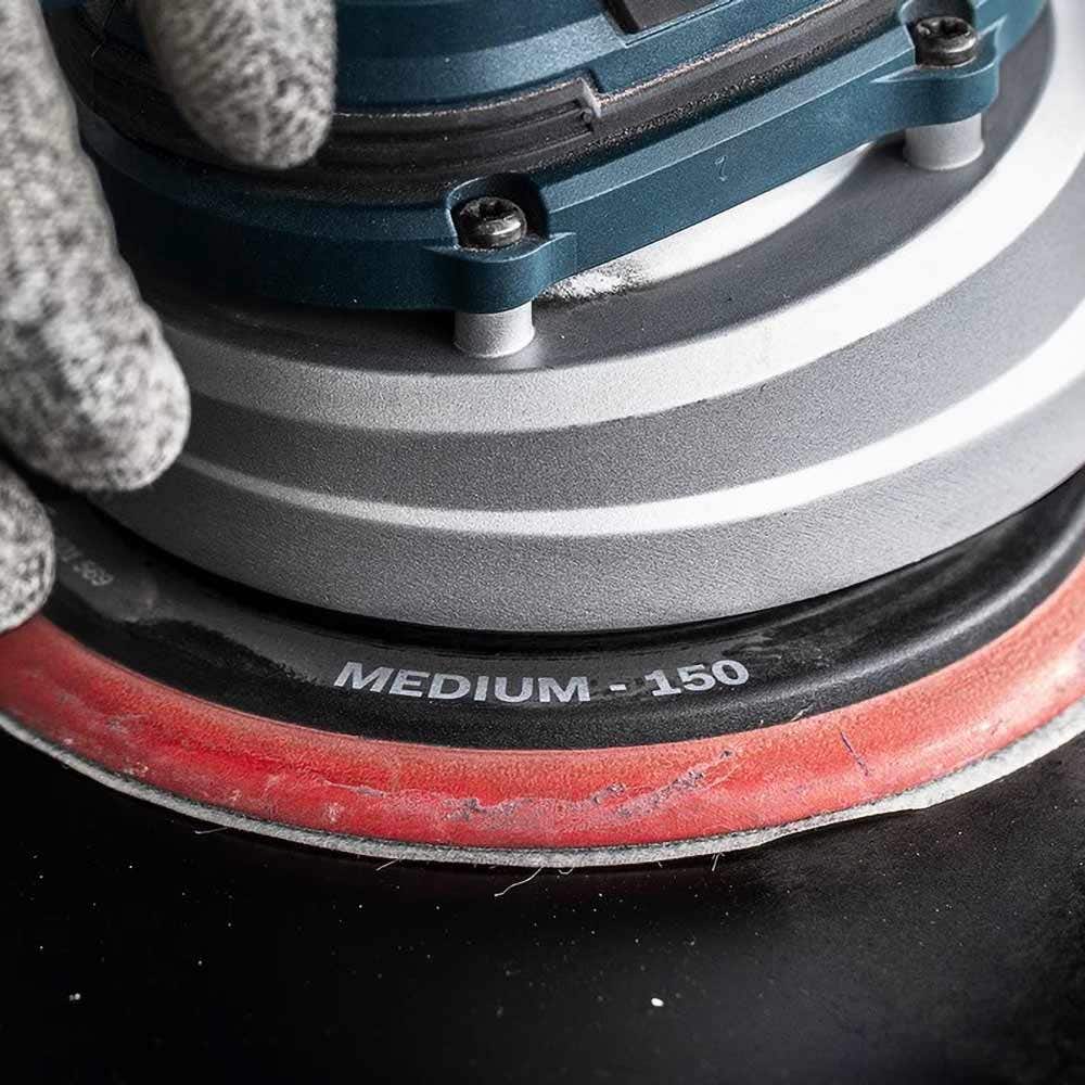 BOSCH 150mm Medium Hook & Loop Random Orbital Sander Backing Pad - Universal 2.608.900.007