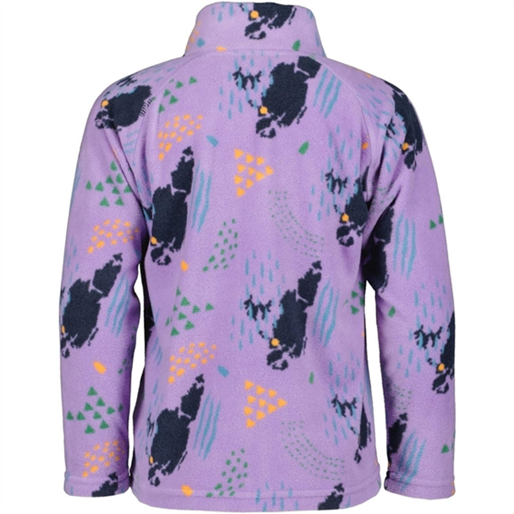 Monte Grundsund Purple Fleecejakke | Luksusbaby
