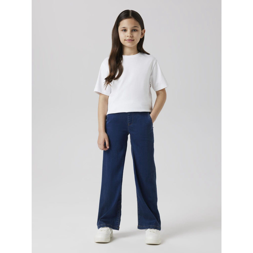 Køb Name It Denim Blue Nkfsalli Wide Jeans 8293-To Noos