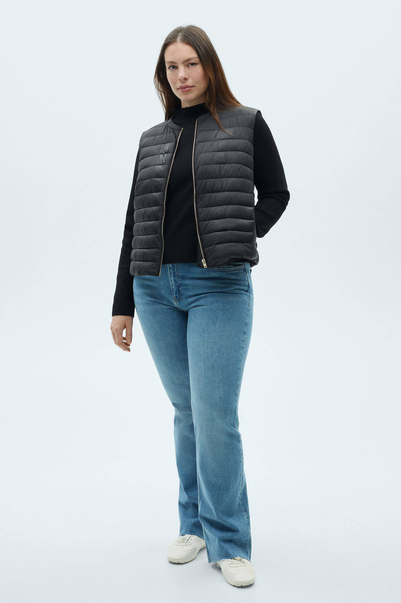 Mango bodywarmer zwart