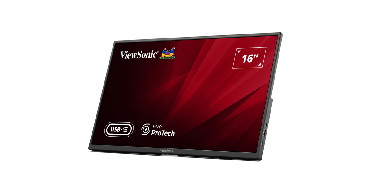ViewSonicVA1650 Lichtgewicht draagbare monitor 16