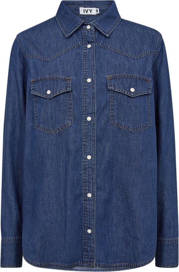 IVY Copenhagen IVY-Ora Shirt Dark Blue Dark blue