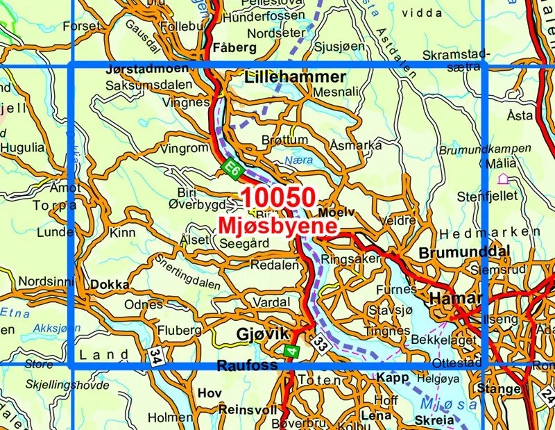 Nordeca Norge-serien 1:50 00 Norge-serien