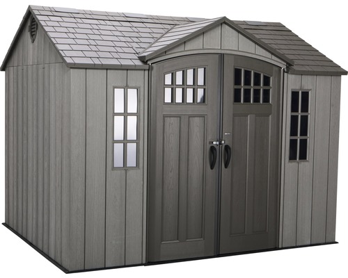 LIFETIME Saturn tuinhuis inclusief vloer, 305 x 244 cm, donkergrijs