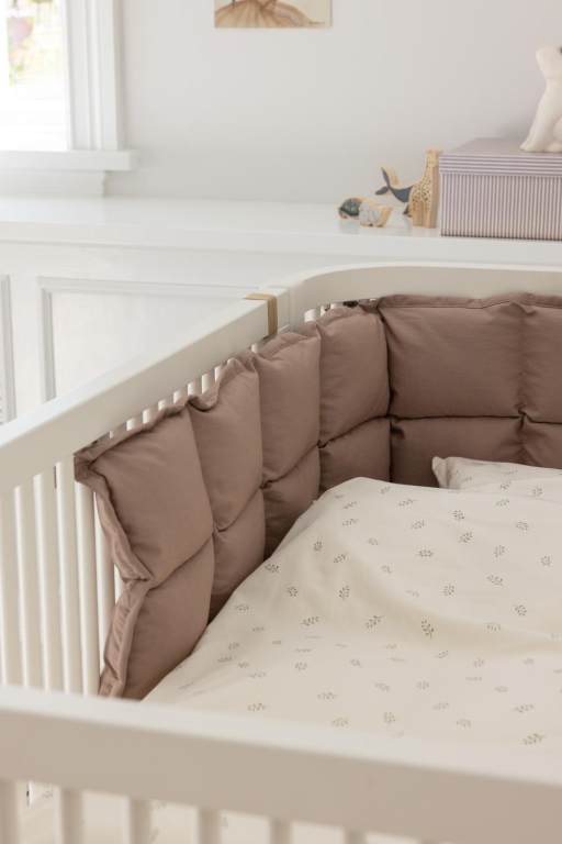 Sebra Baby stootkussen kapok klein Jetty Beige