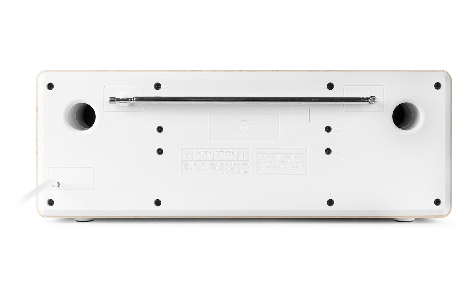 Radio/CD-Player Prato Weiss<br>DAB+ Radio mit CD-Player