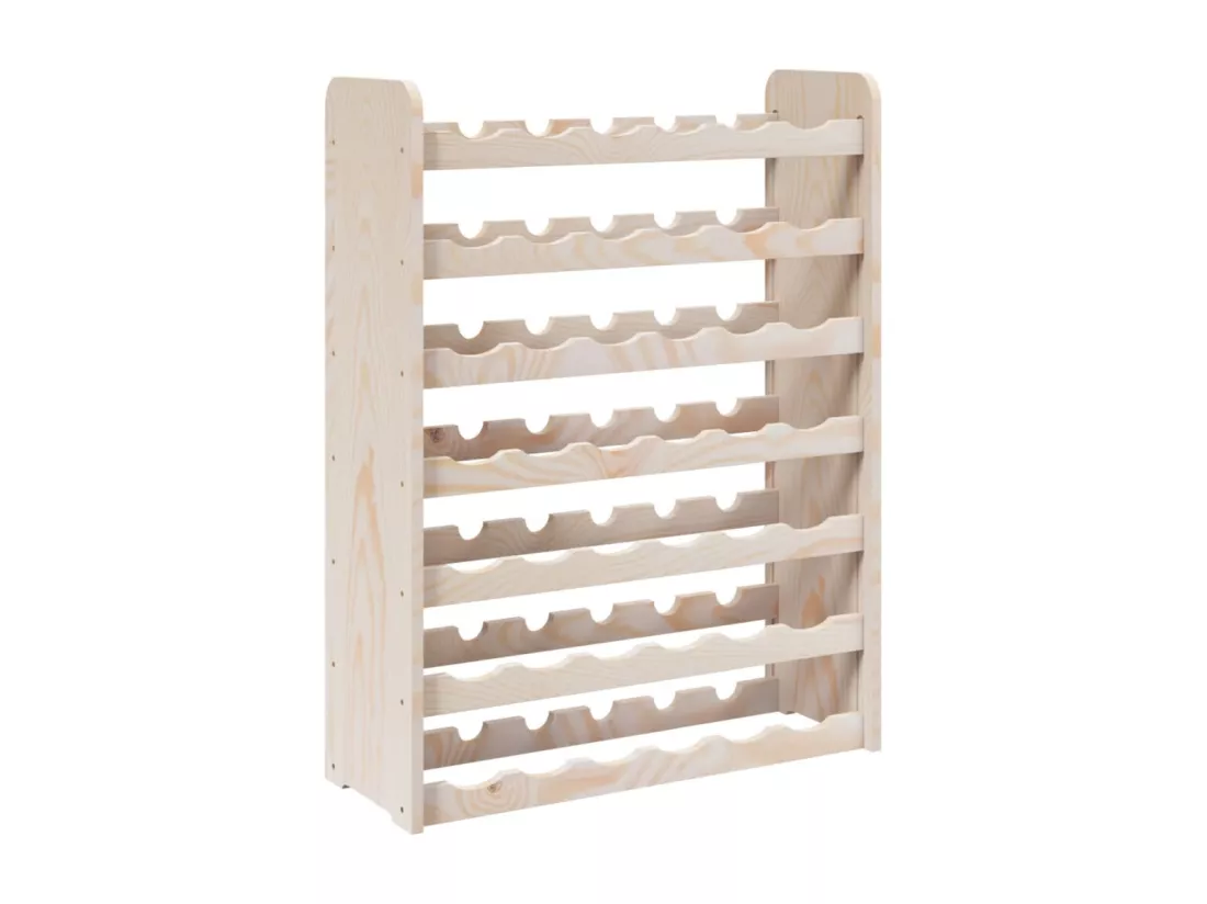 Prolenta Premium - Casier à vin 67,5x25x87 cm Bois de pin massif