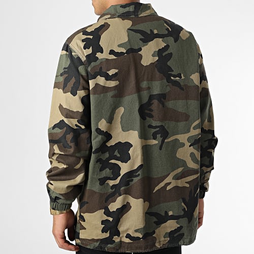 Surchemise Camouflage Vert Kaki