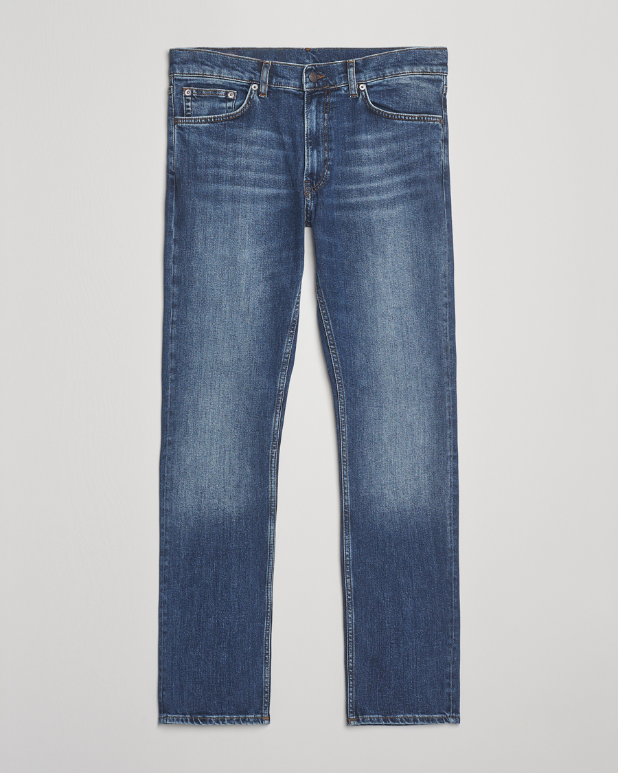 GANT Regular Fit Jeans Mid Blue Vintage