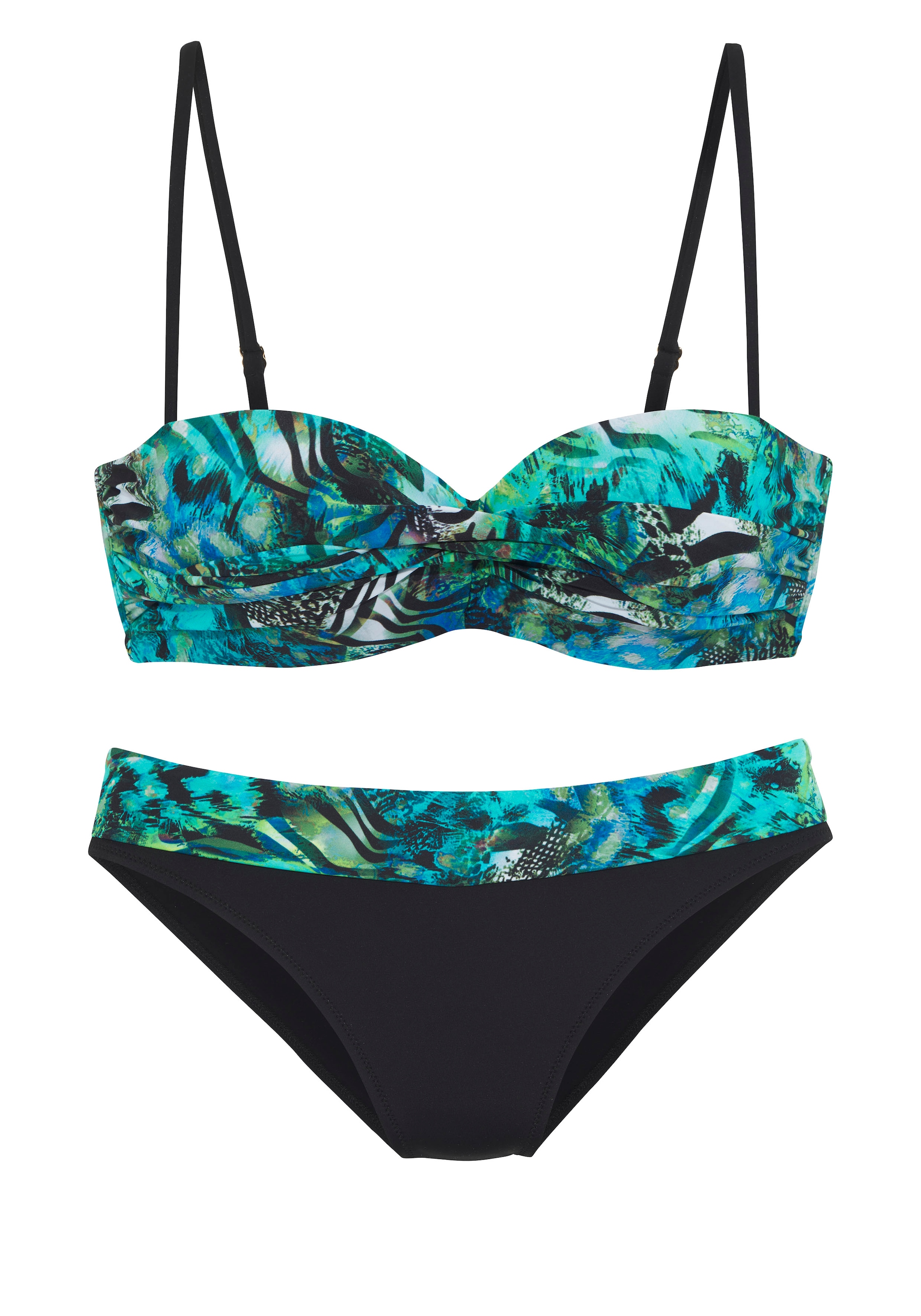 Vivance Bügel-Bandeau-Bikini , mit abnehmbaren Trägern