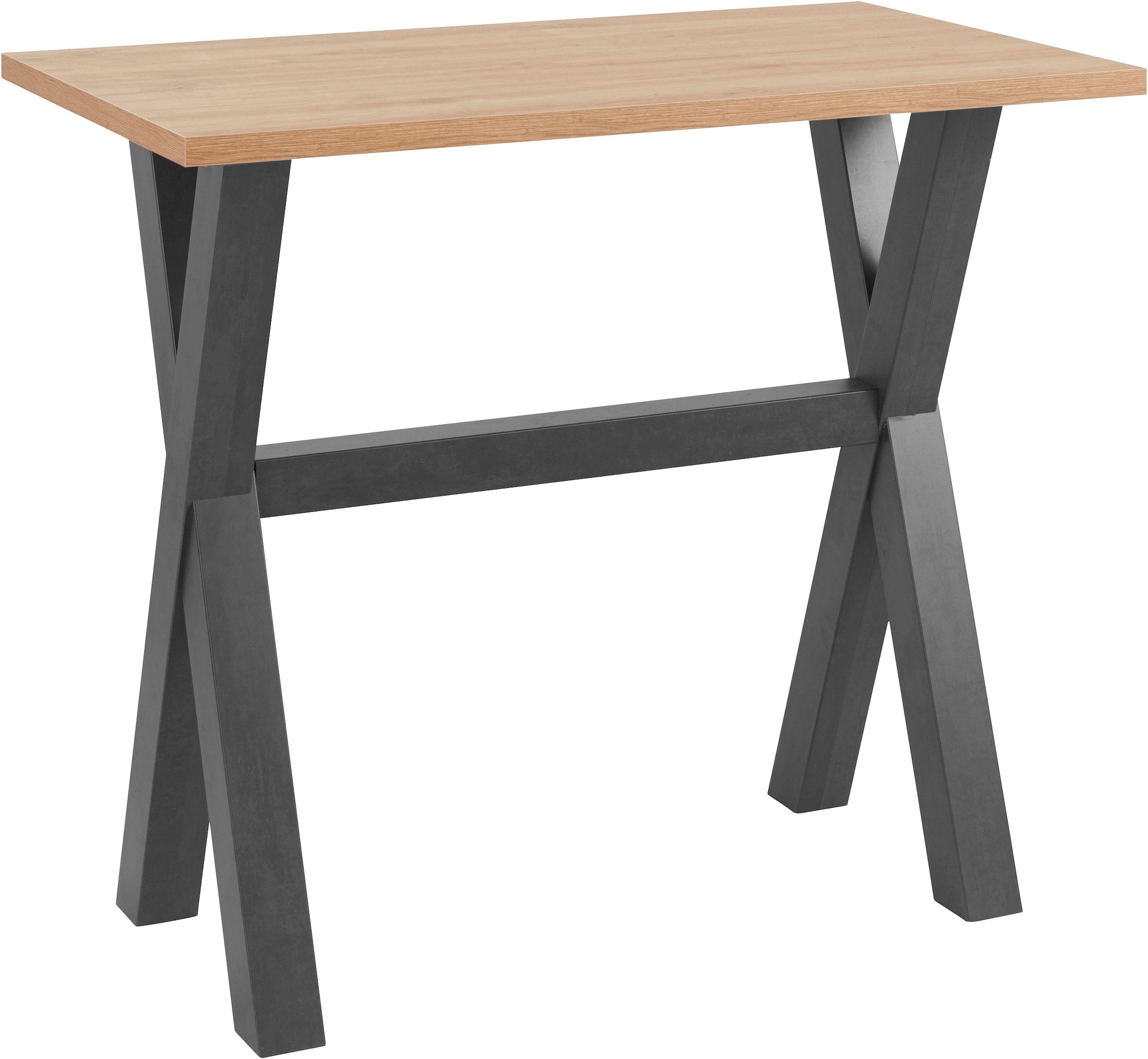 Mäusbacher Bartisch Gestell in X-Form (Breite 120, 140 oder 160 cm)