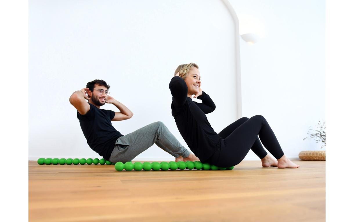 Spinefitter Anthrazit 10er Set mit Coach Bag<br>Vielseitiges Trainingsgerät ideal bei Verspannung oder Rückenschmerzen