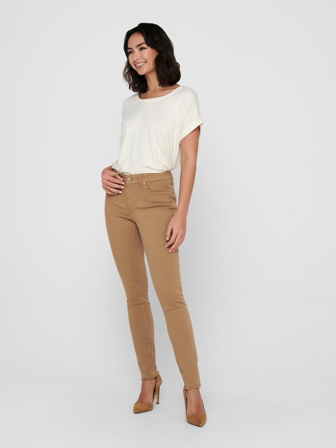 ONLMOSTER Top Antique White