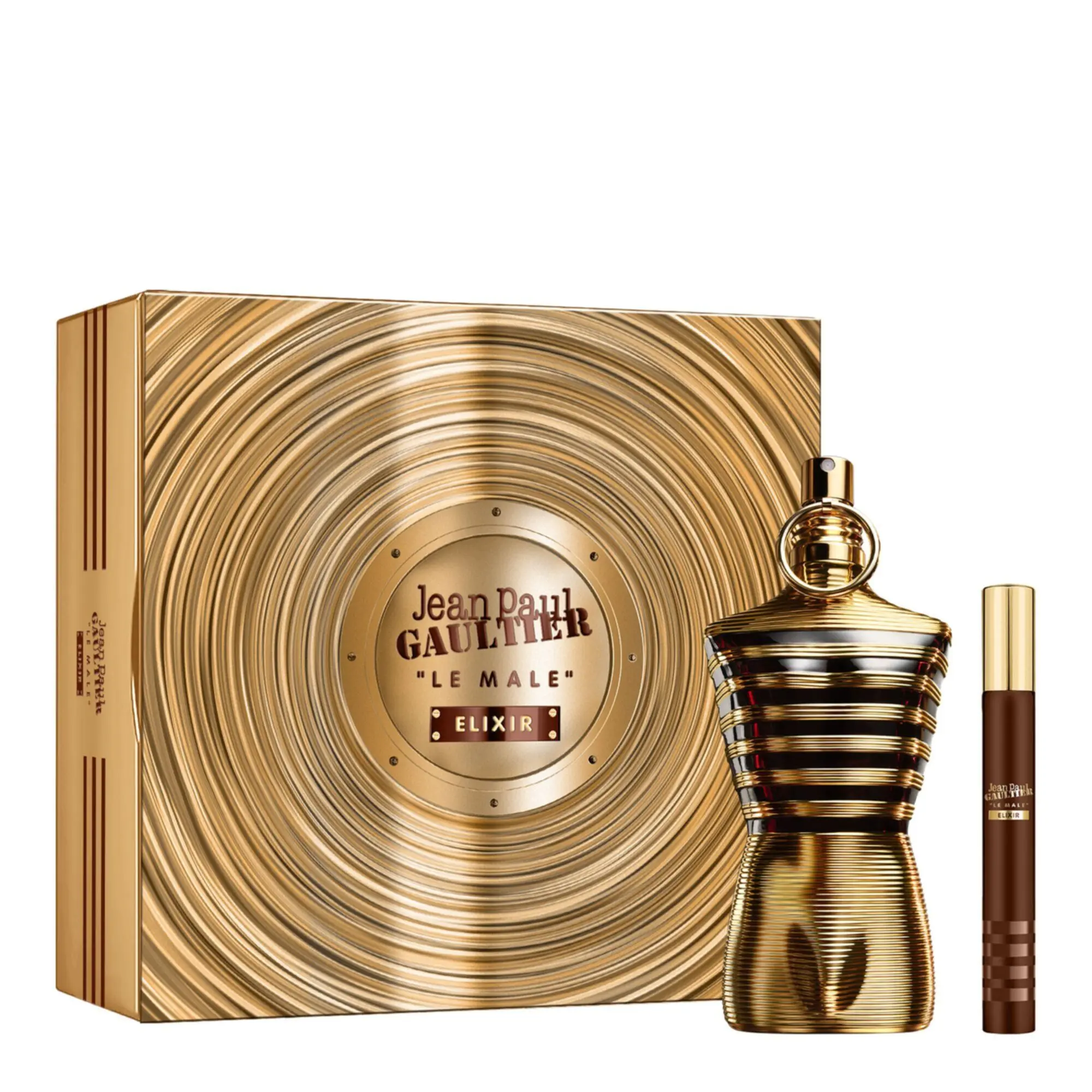 Jean Paul Gaultier - Coffret Le Mâle Elixir Parfum 125ml & Vaporisateur de Voyage 10ml- Homme