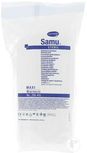 Hartmann Samu Steril Maxi 15 Pièces