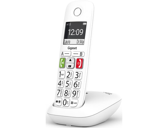 GIGASET - Téléphone sans fil E290 BLANC