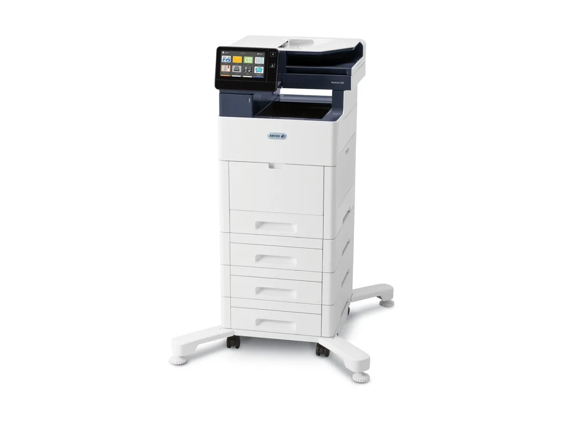 Xerox VersaLink C505/X - Multifunktionsprinter - farve - LED - 216 x 356 mm (original) - A4/Legal (medie) - op til 43 spm (kopiering) - op til 43 spm (udskriver) - 700 ark - 33.6 Kbps - Gigabit LAN, USB vært, NFC, USB 3.0 - Sold