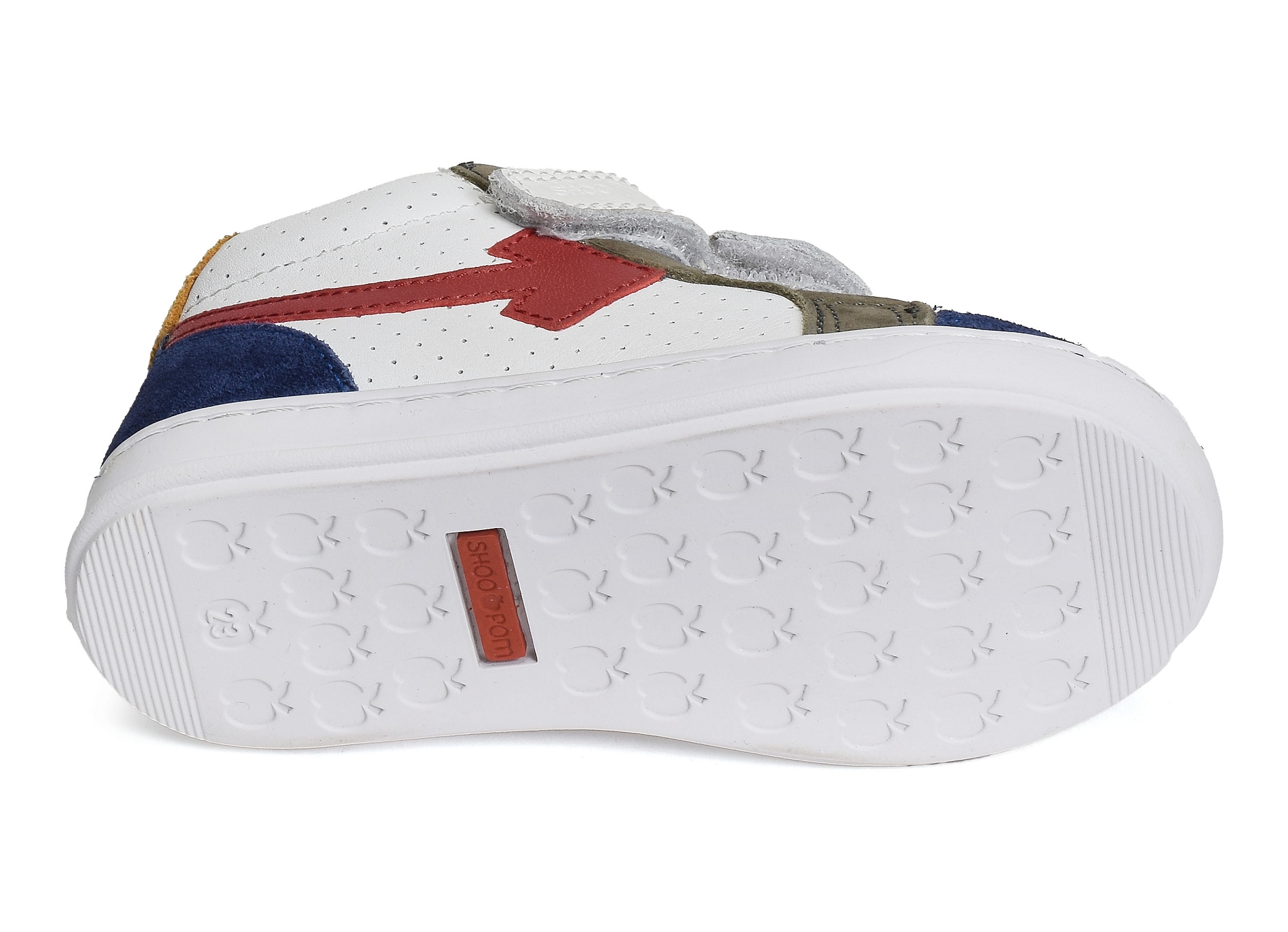 Bouba scratch arrow blanc rouge