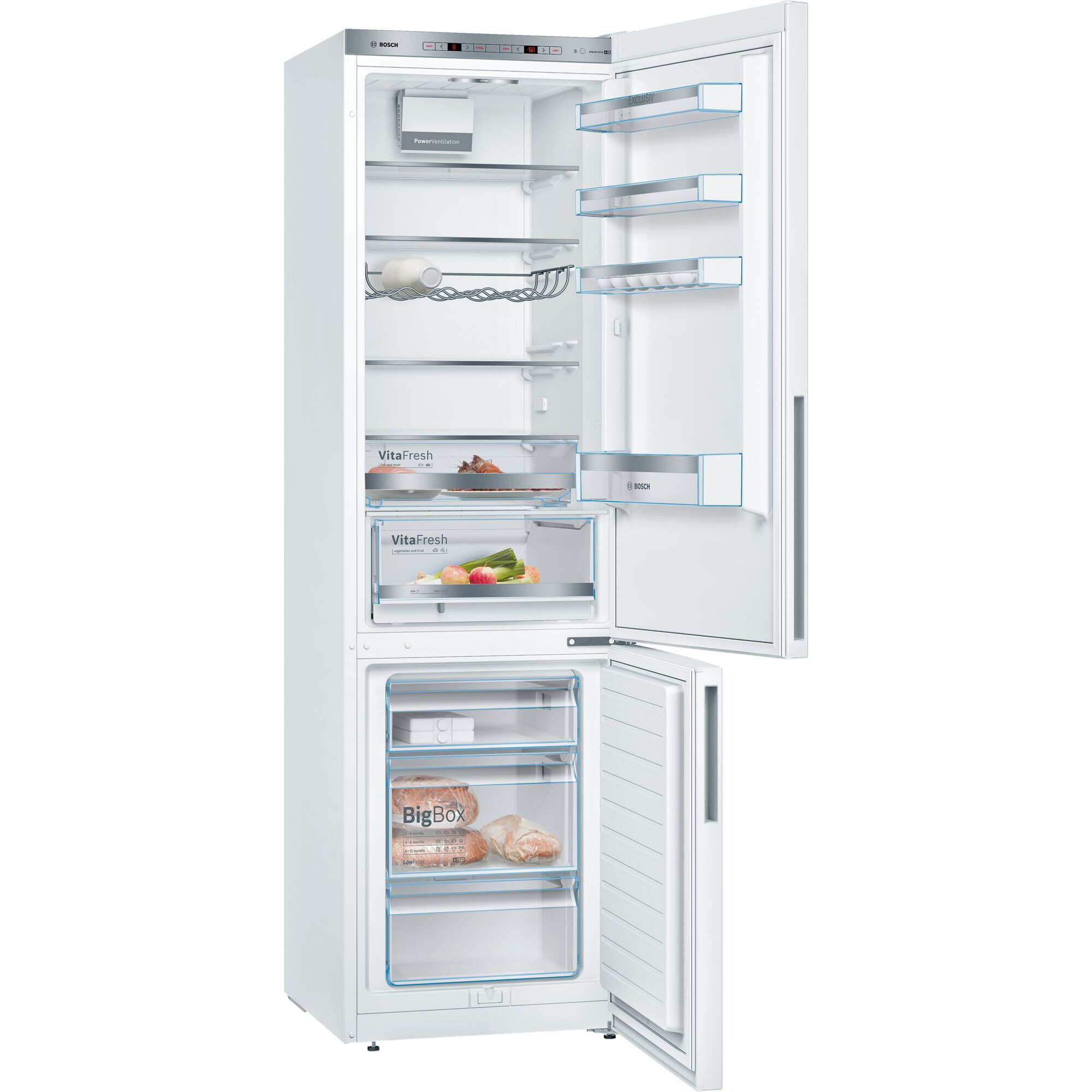 Bosch Kühl-/Gefrierkombination KGE39AWCA Serie 6