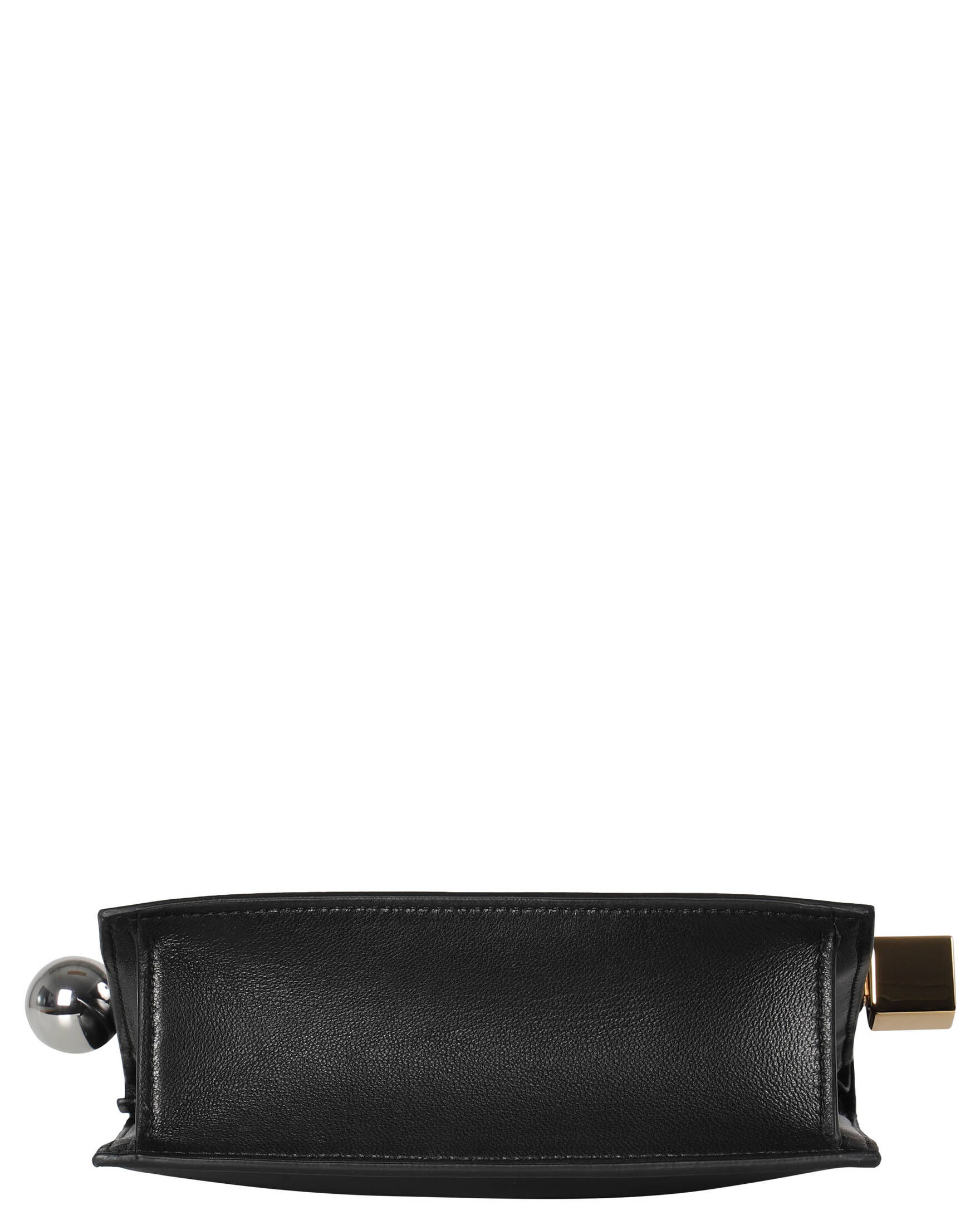 Jacquemus| Damen Clutch LA PETITE POCHETTE ROND CARRÉ aus Lammleder