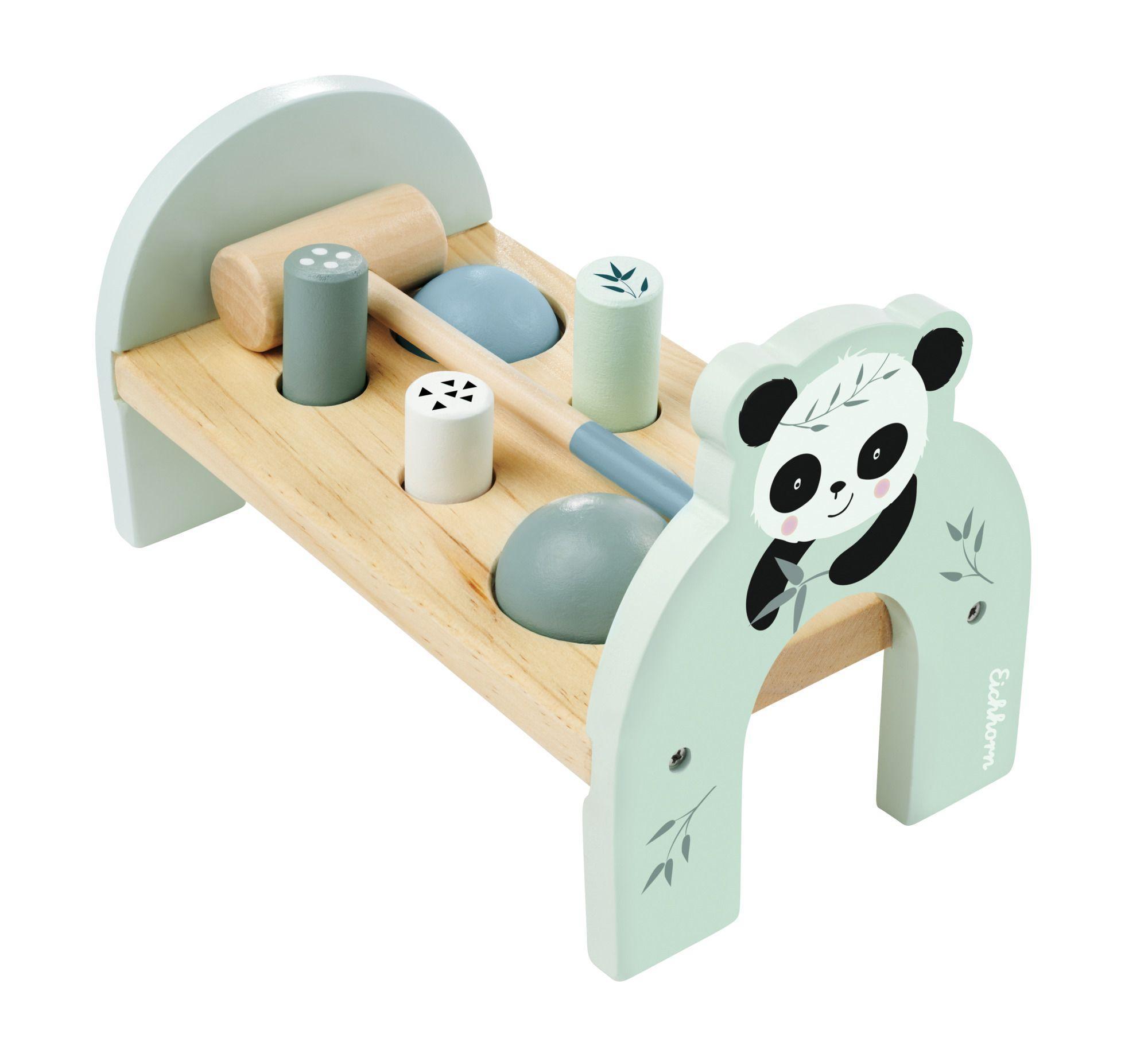Klopfbank PANDA 8-teilig in aus Holz