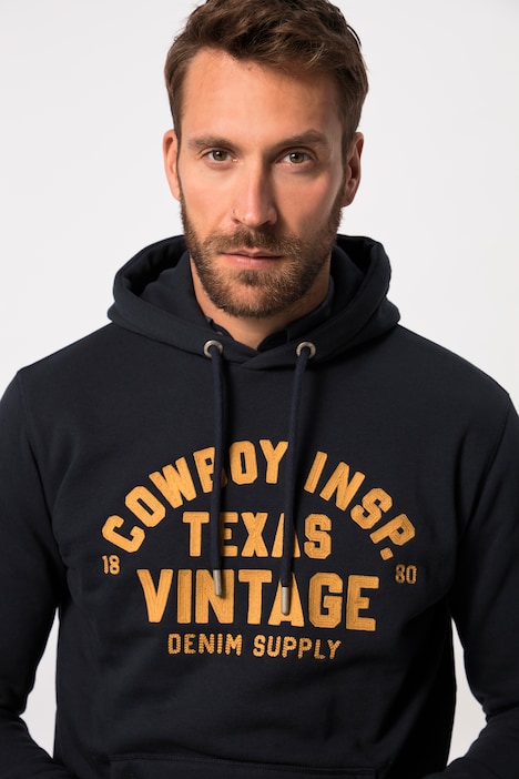 Hoodie, Sweat, Kapuze, Kängurutasche, bis 8 XL