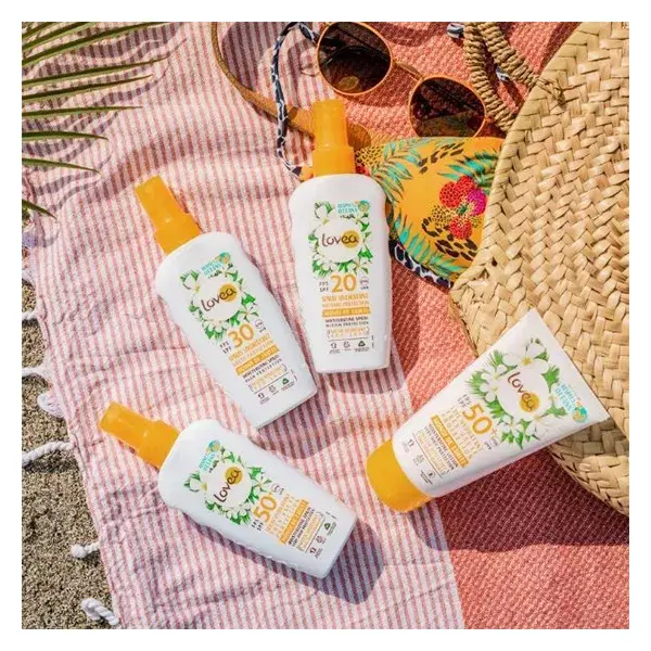 Lovea Protetor Solar Spray Hidratante Monoi de Tahiti FPS20 150ml