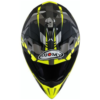 Casque cross Suomy X-WING - CAMOUGLAGER - MATT YELLOW 2024 - Jaune / Noir
