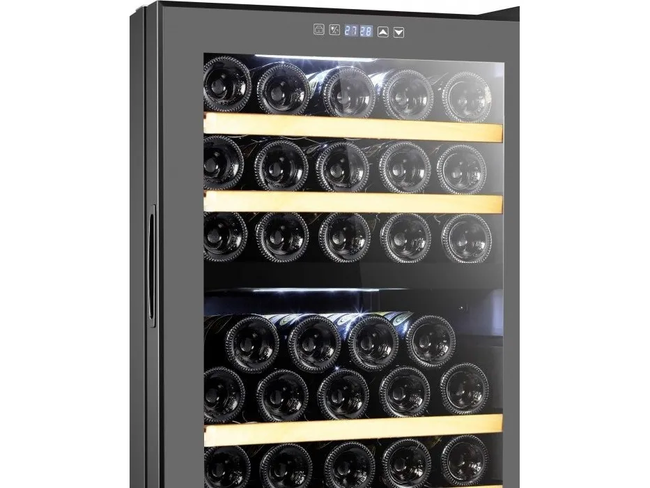 La Sommelière SLS33DZ, Vin køleboks, Fritstående, 33 flaske(r), 85 W, G, Sort